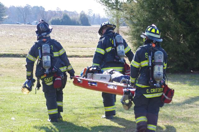 LT. SAUNDERS, FF. ALLEN, FF. CRITZER ( HOUSE BURN) 3/30/13